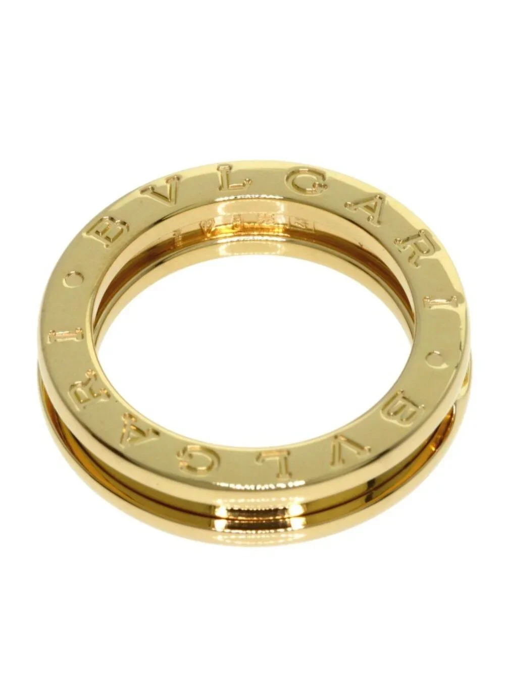Bvlgari B.Zero1 Band 48 Ring 18k Yellow Gold